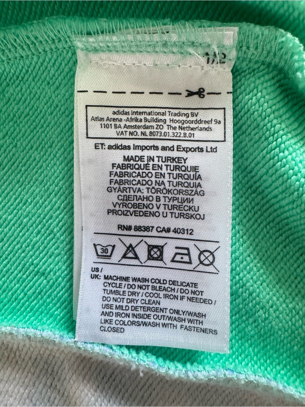Adidas Originals Miami Print Europa Track Jacket S - Picture 12 of 17